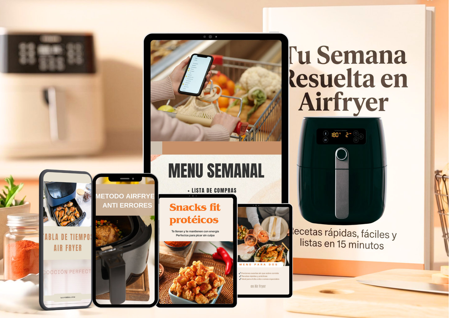 Airfryer: tu semana resuelta en minutos