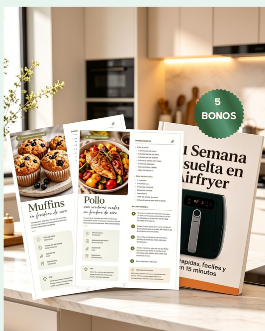 El método rápido para mejorar tu rutina, con tu airfryer